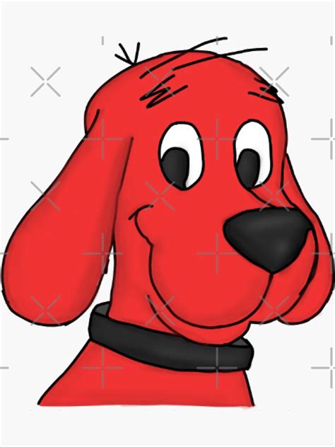 "Clifford" Sticker by vpittore | Redbubble