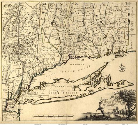 Old Maps of Connecticut reprints