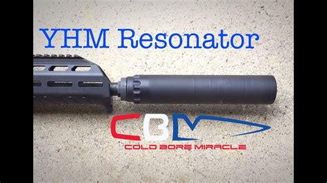 Yankee Hill Machine Resonator 30, a silencer fit for a machine gun, or the Desert Tech MDR - YouTube