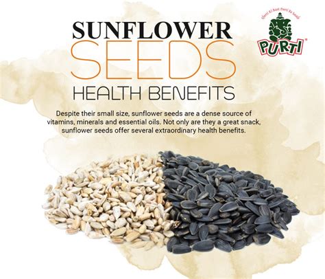 HEALTHY BENEFITS OF SUNFLOWER SEEDS | Purti