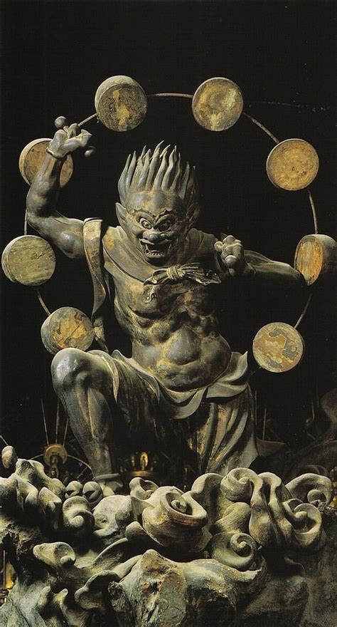 In Japanese mythology, Raijin is the god of thunder born out of the corpse of the deity Izanami ...