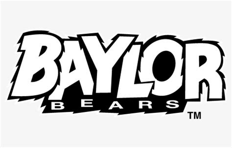 Baylor Bears Logo Black And White - Baylor Bears And Lady Bears, HD Png ...