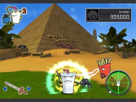 Aqua Teen Hunger Force - Zombie Ninja Pro-Am (Europe) ISO