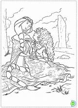 Brave coloring page Princess Merida  DinoKidsorg sketch template