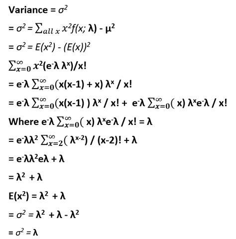 Mean and Variance of Poisson Distribution easy understanding 59