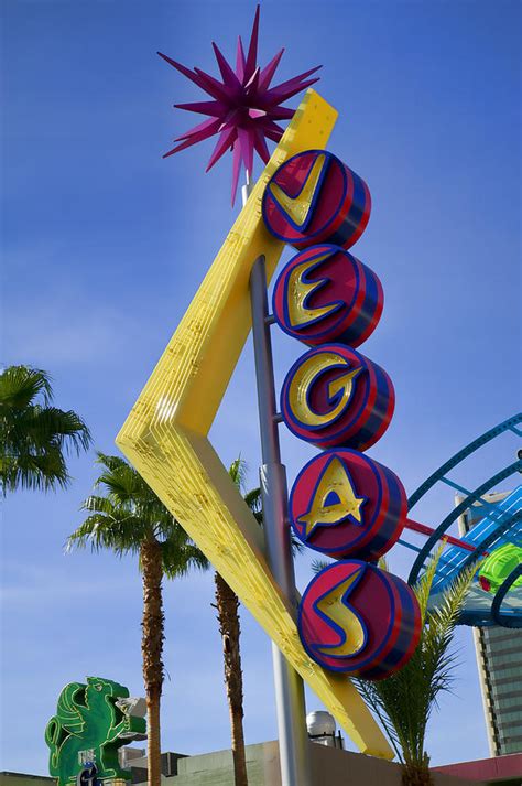 Vegas Sign Photograph by Garry Gay - Fine Art America