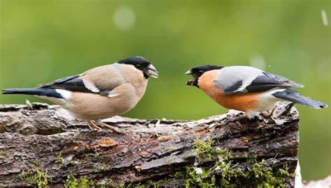 Bullfinch Male vs Female - What is the Difference? - BirdingLab