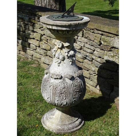 Weathered Large Garden Sundial | Sundials | Holloways Garden Antiques