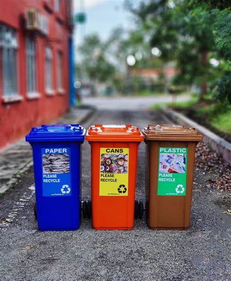 Recycling Bins in Malaysia - Perstorp - A Leader in Waste Handling