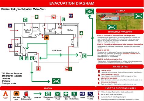 Emergency Evacuation Plan Locations - Image to u