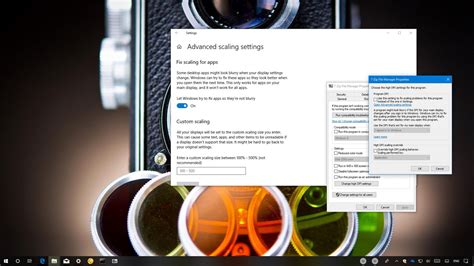 How to change DPI settings for 'classic' apps on Windows 10 April 2018 ...