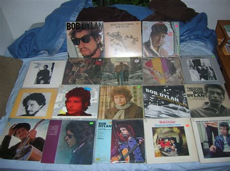 I see your Dylan collection...here's mine, Dylan being my favorite ...