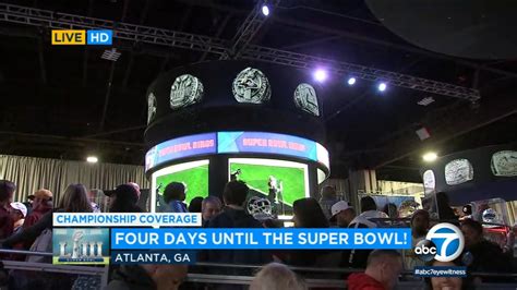 Fans get to see all 52 Super Bowl rings - ABC7 Los Angeles