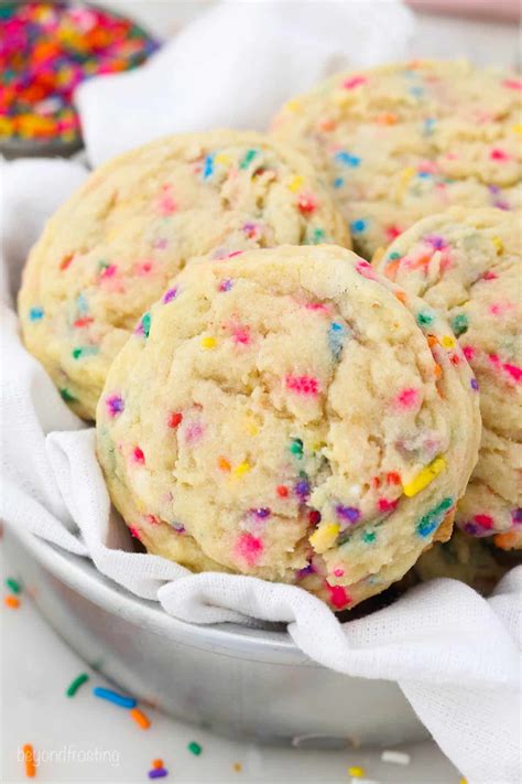 Easy Sprinkle Sugar Cookies (No Chilling Required) | Beyond Frosting