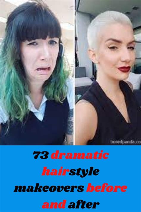 73 dramatic hairstyle makeovers before and after | Hair styles, Mommy makeover, Quick hairstyles