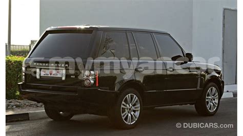 Buy import land rover range rover black car in import - dubai in ...