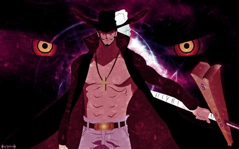 DeviantArt: More Like 'Hawk-eye' Mihawk by YukiNoKarasu One Piece Gif ...