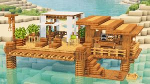 Top 7 Minecraft Beach House Blueprints Ideas - TBM | TheBestMods