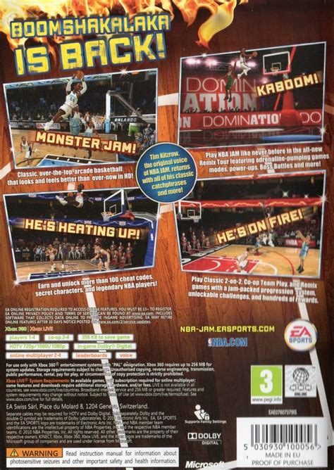 NBA Jam (2010) Xbox 360 box cover art - MobyGames