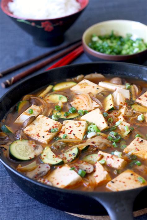 Korean Tofu Stew in Skillet | Season with Spice