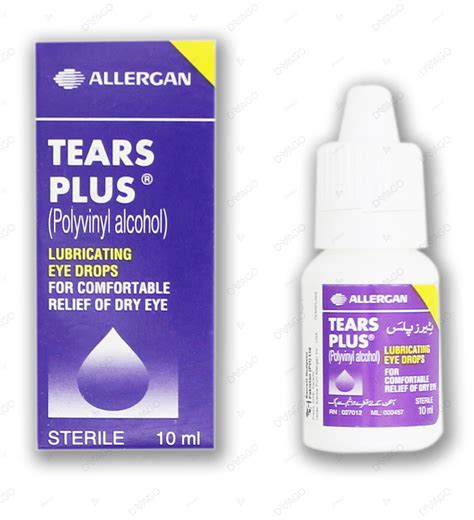 Tears Plus Lubricating Eye Drop 10ml — DVAGO®