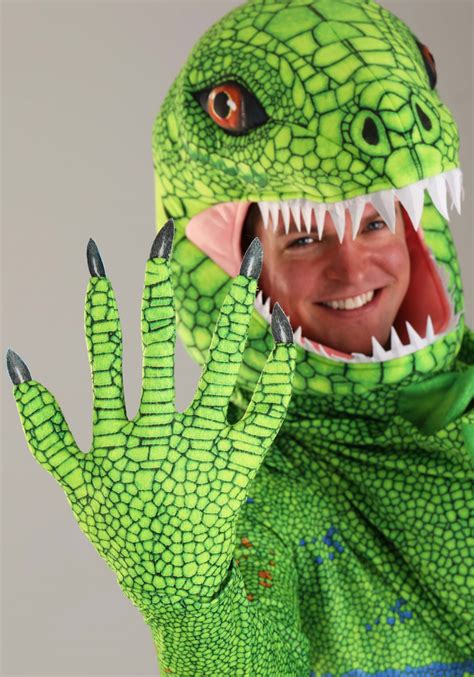 Adult Green Iguana Costume