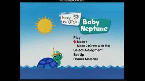 Baby Einstein baby Neptune 2009 dvd menu - YouTube