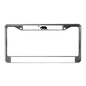 California License Plate Frames - CafePress