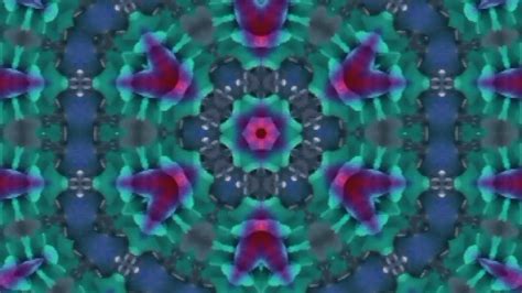 Hypnotic kaleidoscope stage visual loop for concert, night club, music video, events, show ...
