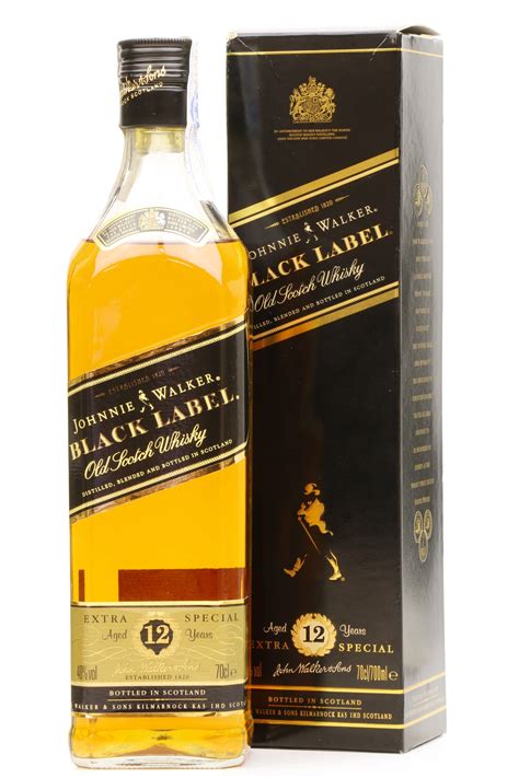 Johnnie Walker 12 Years Old - Black Label Extra Special - Just Whisky Auctions