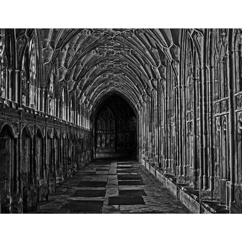 Gloucester Cathedral B&W photo by M. Beck, framed print on archival pa - The Picturalist- Framed ...