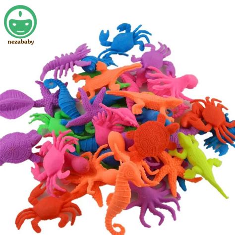 Silicone Educational Baby Toys Growing Animal Toys Creative Magic Toy ...