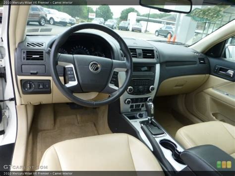 Camel Interior Prime Interior for the 2010 Mercury Milan V6 Premier #68527210 | GTCarLot.com