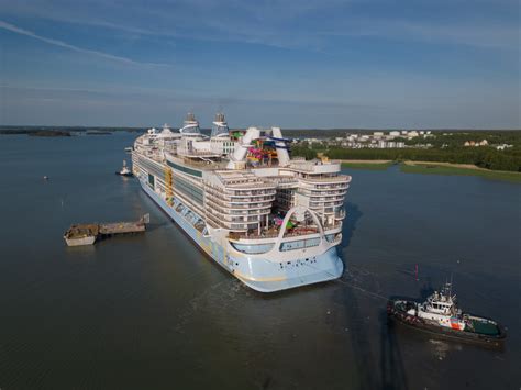 Take a look at the world’s largest cruise ship