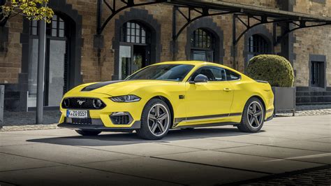 Sarı Ford Mustang Mach 1 2021 7 4K Arabalar HD Masaüstü Duvar Kağıdı ...