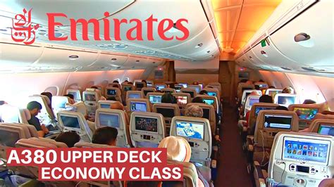 Airbus A380 Interior Economy Emirates