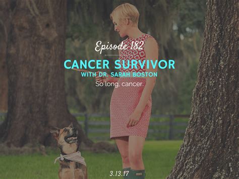 Cancer Survivor (with Dr. Sarah Boston) -Half Hour Intern Podcast