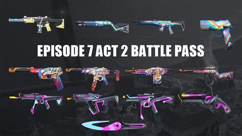 VALORANT Episode 7 Act 2 Battle Pass Skins Have Been Revealed - GameRiv