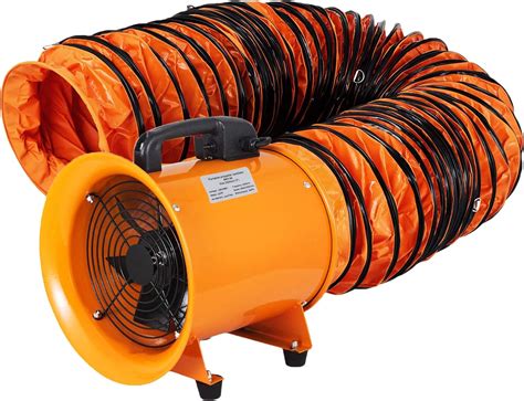 Amazon.com: OrangeA Utility Blower Fan, 10 Inches, 320W 1518 CFM High ...