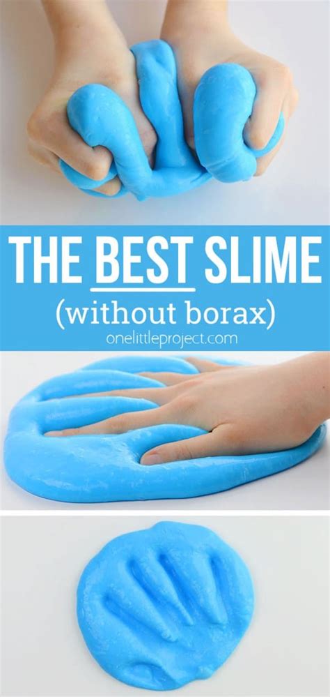 The BEST Slime Recipe Without Borax | How to Make Slime Without Borax