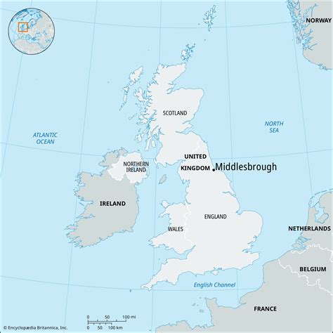 Middlesbrough | England, Map, & History | Britannica