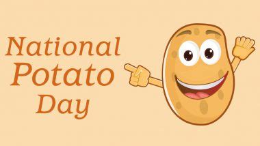 National Potato Day - August 19, 2023 - Happy Days 365