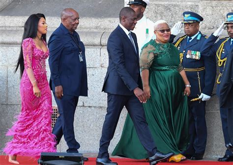 'Baddie': Paul Mashatile's glam wife turns head at SONA [photos]