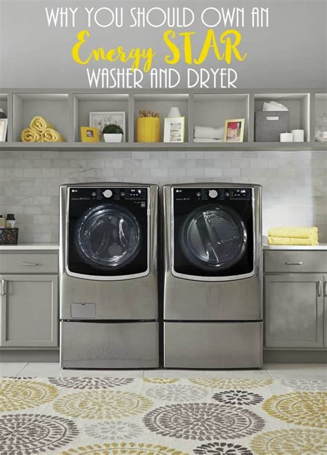 Why You Should Own an Energy STAR Washer and Dryer | Dallas Socials