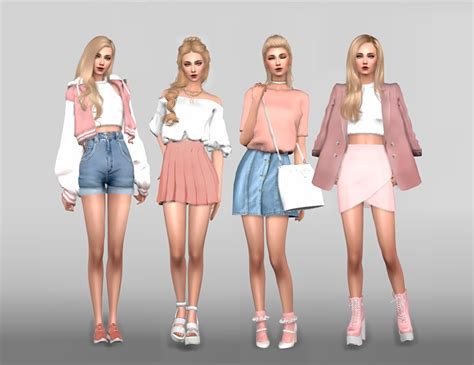 Sims 4 Female Clothing Cc