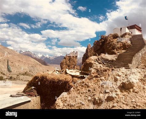 Monastery, Spiti Valley, India Stock Photo - Alamy