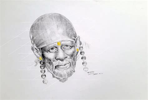 Shop Best Seller - Saibaba Pencil Art at best price in India