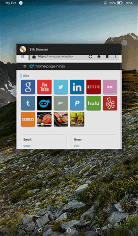 Homepage Ninja - Amazon Fire Silk Browser: How to Set Up Your Homepage on the Fire OS