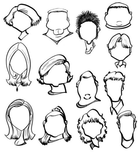 Caricature Head Shapes