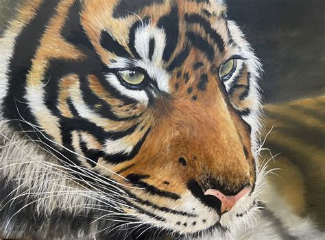 Tiger - Oil Painting